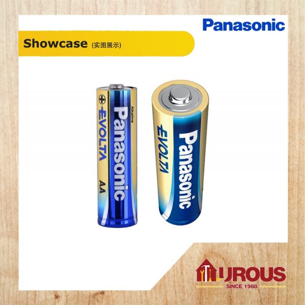 PANASONIC 2 PCS "AA" EVOLTA BATTERY MODEL:LR6EG/2B-PK - Image 4