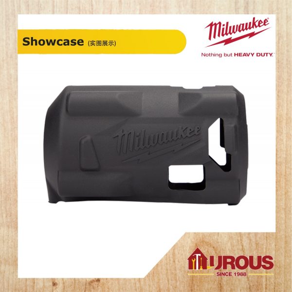 MILWAUKEE M12 STUBBY IMPACT WRENCH PROTECTIVE BOOT COVER 49162554  -BLACK-(COVER ONLY) - Image 2