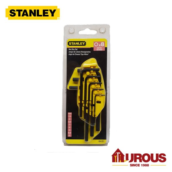 Stanley Hex Key Set 69-251 (8pcs)