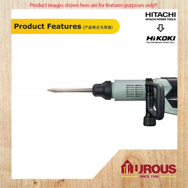 HITACHI HIKOKI SDS MAX SHANK CHISEL 18MM x 300MM - (FLAT / BULL POINT) - Image 4