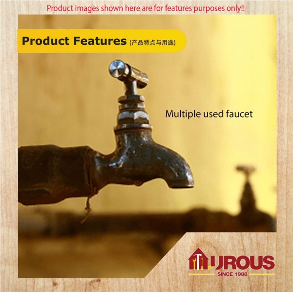 CITY COPPER BS1010 BRASS BIB TAP H/D 15MM(1/2") (12/144PPB) - Image 2