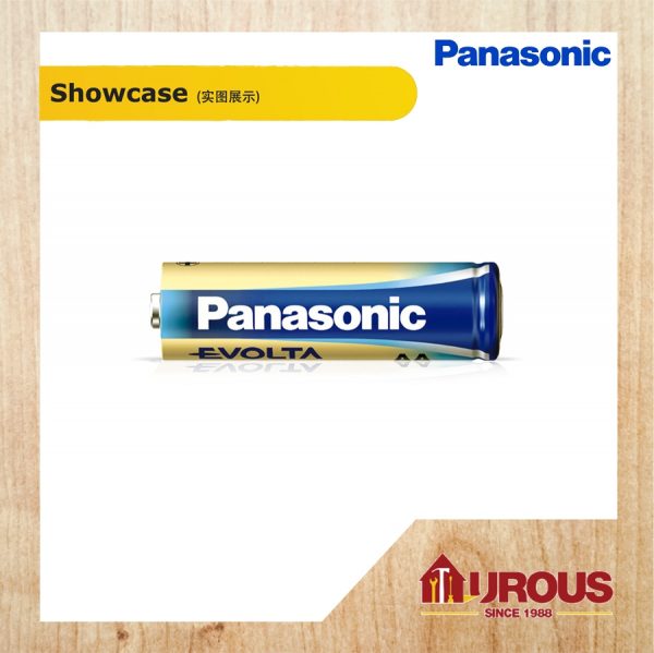 PANASONIC 2 PCS "AA" EVOLTA BATTERY MODEL:LR6EG/2B-PK - Image 3