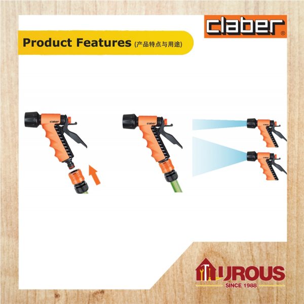 CLABER ''ERGO'' SPRAY PISTOL 8539 - Image 5