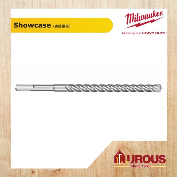 Milwaukee 4 Cutter SDS Plus Concrete Drill Bit ( 14mm / 15mm / 16mm) - Image 3