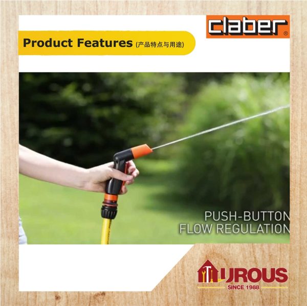 CLABER ELEGANT DUAL JET PISTOL 9081 - Image 4