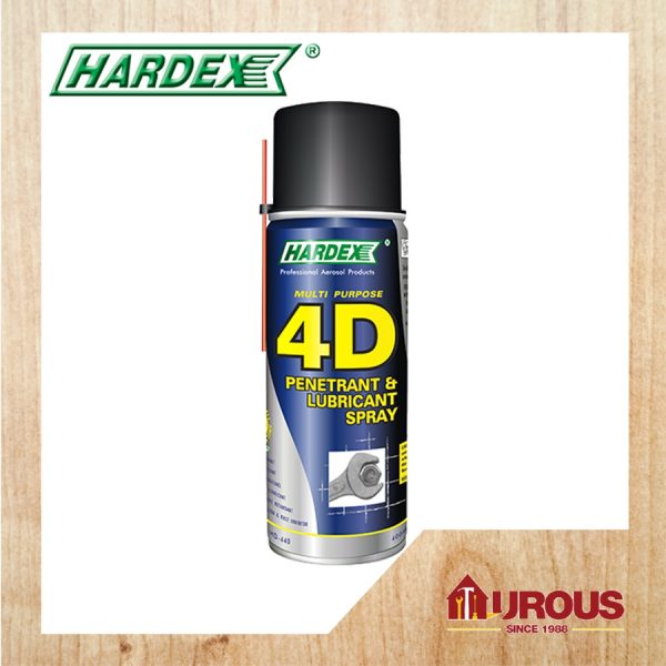 HARDEX 4D PENETRANT & LUBRICANT SPRAY HD 440 (400ML)