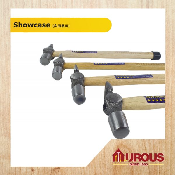 ARROW CROSS PEIN W/HICKORY WOODEN HANDLE WIRING HAMMER (16mm/18mm/20mm/22mm) - Image 2