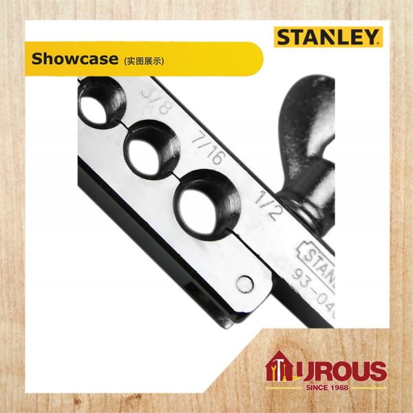 STANLEY FLARING TOOL (3/16" - 5/8") 93-040 - Image 3