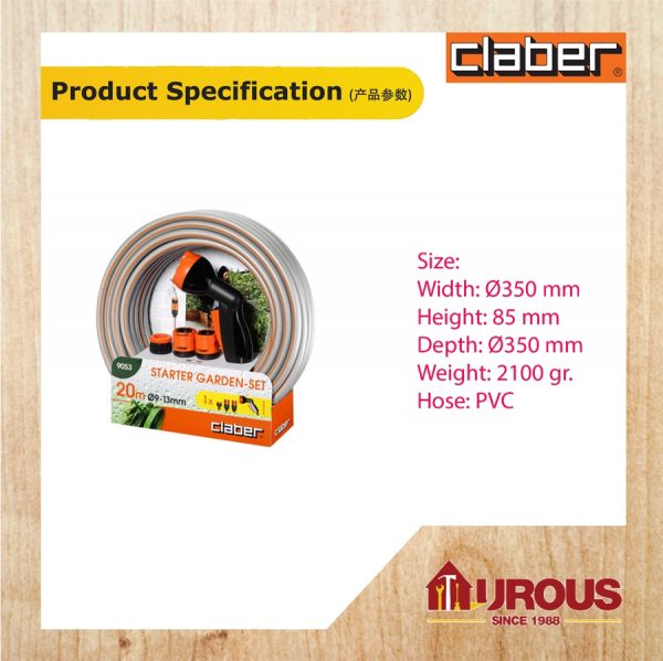 CLABER STARTER GARDEN SET GCB-9053 - Image 3