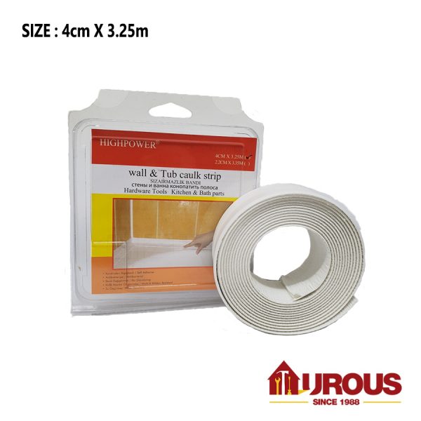 highpower tub and wall caulk strip tile reform (white) - Image 5