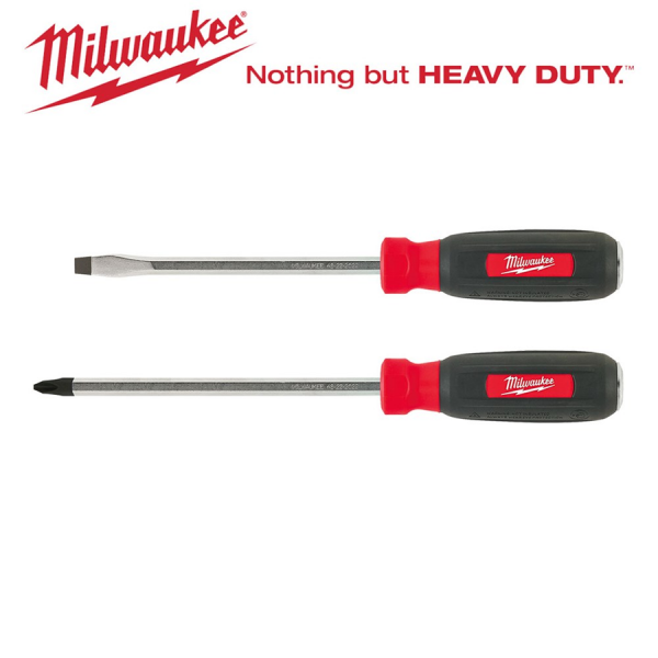 Milwaukee 2pcs Set Steel Cap Demolition Screwdriver 48-22-2002