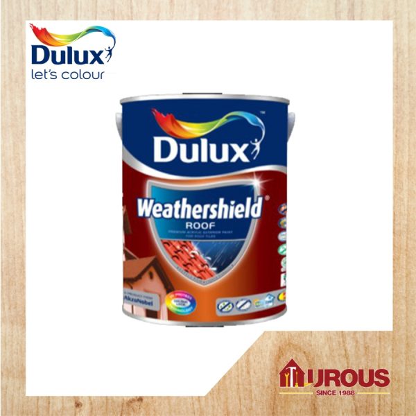 DULUX WEATHERSHIELD ROOF 5 LITRE (ROOFSHIELD)
