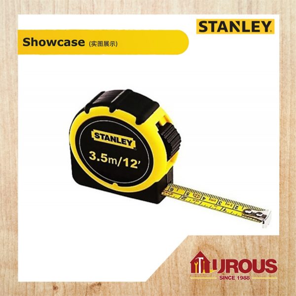 STANLEY TYLON MEASURING TAPE (3.5M/12'') 30-611L - Image 2