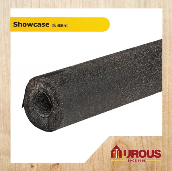 TARRED ROOFING FELT 1M x 8Y (KAIN BITUMEN HITAM) - Image 4