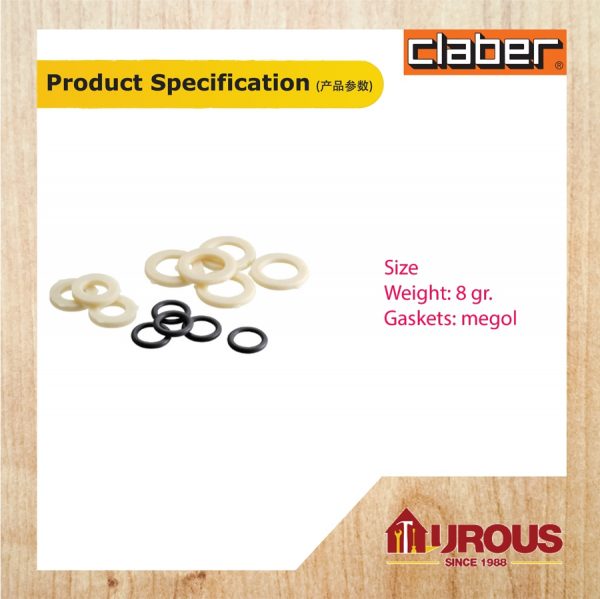 CLABER O RING & WASHER SET 8811 - Image 5