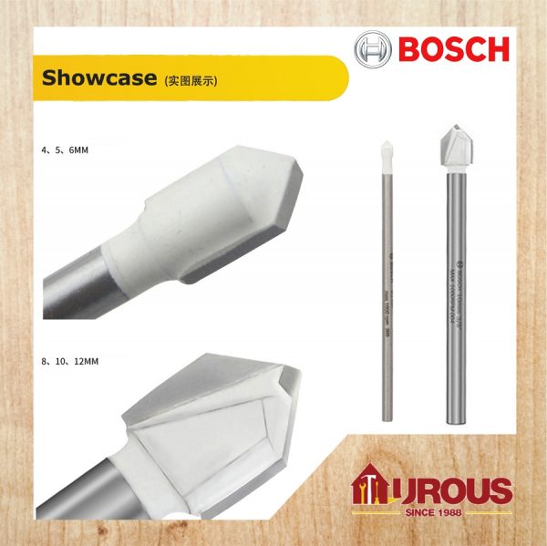 BOSCH CYL-9 CERAMIC GLASS DRILL (3mm - 16mm) - Image 4