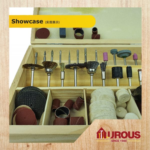 MINI STRAIGHT GRINDER ACCESSORY BITS SET (100PCS) - Image 3