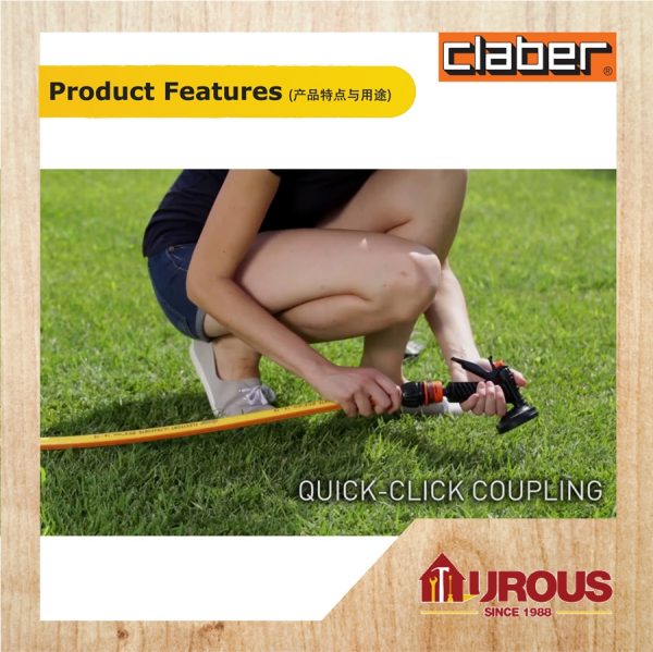 CLABER SPRAY PISTOL ''GARDEN'' GCB-9373 - Image 3