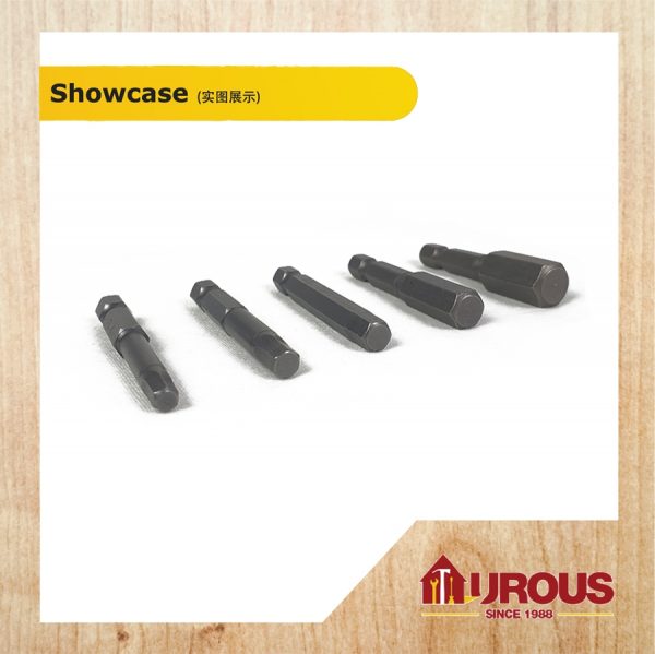 HEX DRIVER BIT (ALAN KEY BIT) [5PCS/SET] - Image 4