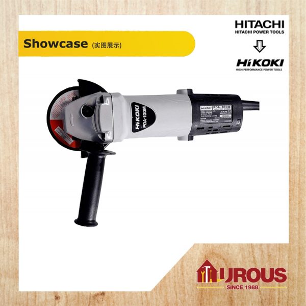 HIKOKI MACHINE ANGLE GRINDER PDA100M (4") 715W - Image 4