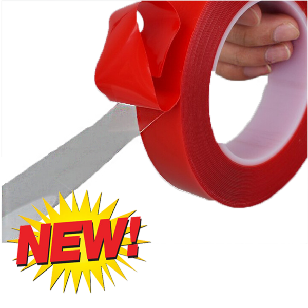 H/D Double Side Acrylic Transparent Foam Tape 18mm x 9.1meter