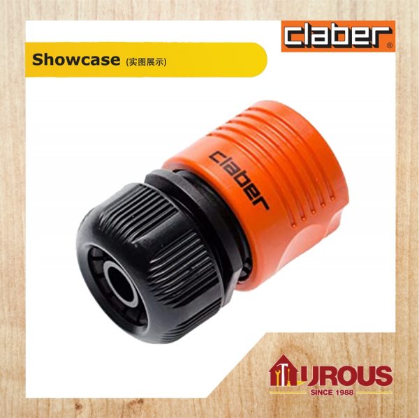 CLABER 1/2'' AUTOMATIC COUPLING 8607 - Image 2