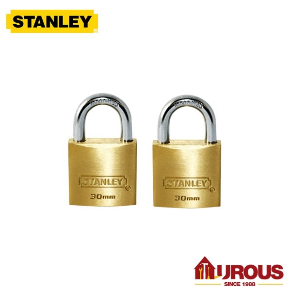 Stanley Key Alike Brass Padlock S827-403 S827-405 - Image 4