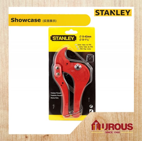 STANLEY PVC PIPE CUTTER (0 - 42MM, 0 - 1 5/8'') 14-442 - Image 2