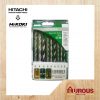HITACHI MIXED DRILL BIT SET 9PCS (5MM,6MM,8MM) 401982