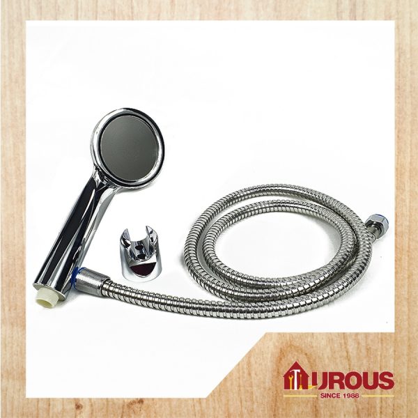 CHROME MASSAGE SOWALI 3 IN 1 HAND SHOWER SET C/W HOSE SWL1333