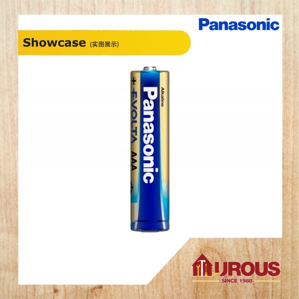 PANASONIC 6 PCS "AAA" EVOLTA BATTERY MODEL:LR03EG/6B2F - Image 3