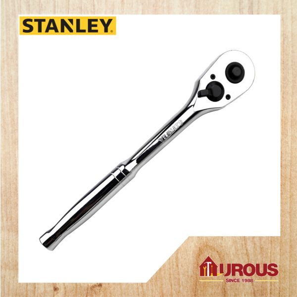 STANLEY 1/2" FULL POLUSH QUICK RELEASE RATCHET 89-819