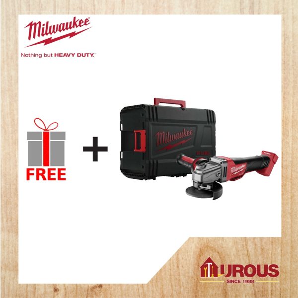 MILWAUKEE M18 FUEL 4" (100MM) BRAKING GRINDER M18 CAG100XPDB-0 (BARE TOOL)