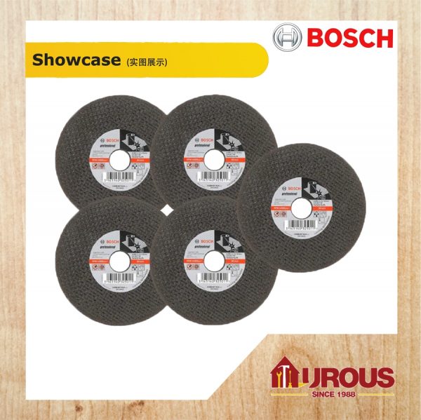 BOSCH FIBRE CUTTING DISC 4" 105MM x 1.0MM x 16MM (2608607414) [1 PIECE] - Image 2