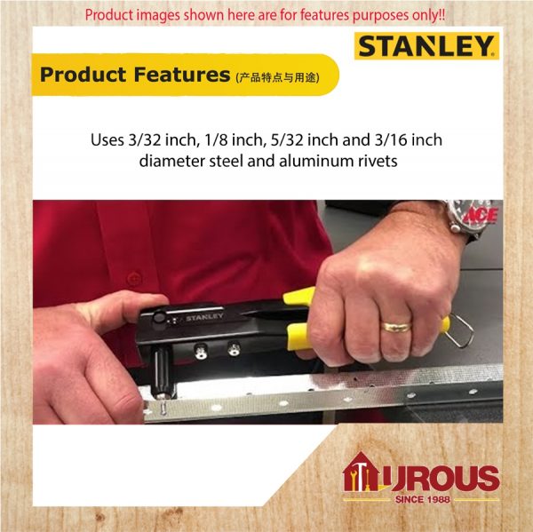 Stanley Heavy Duty Riveter 69-800 - Image 5