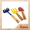 3PCS Garden Tools Set Shovel Rake Fork