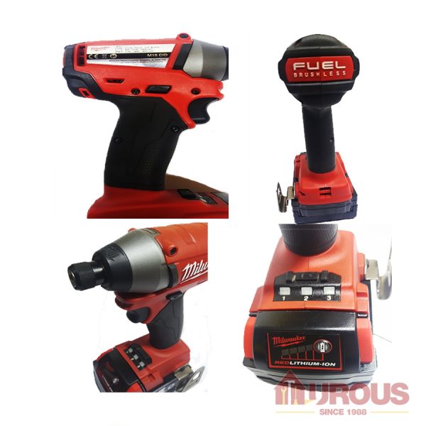 Milwaukee M18 Fuel Compact Impact Driver M18 CID 402C