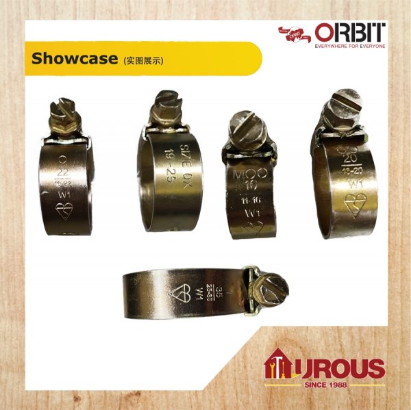 ORBIT HOSE CLIP No.1 / No.MOO / No.O / No.OO / No.OX - (one box) - Image 4