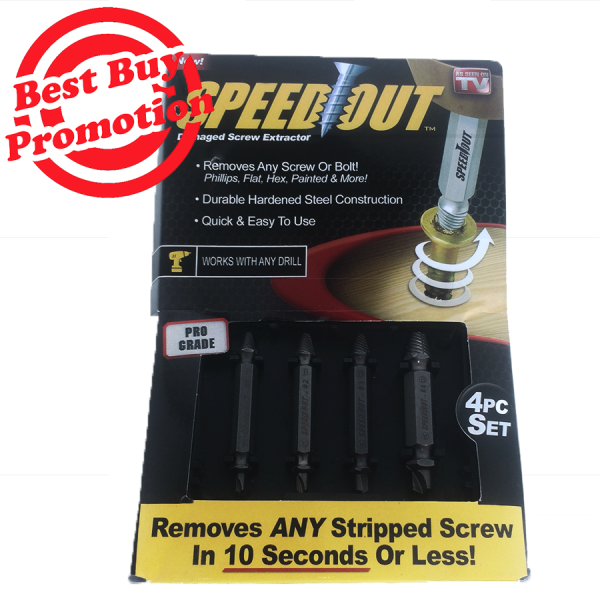 Speedout Damaged Screw Remover Extractor Tool Speed Out