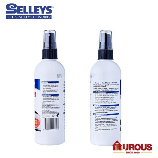 Selleys Leather Clean and Protect 3 in 1 245ml Made in Australia - Image 2