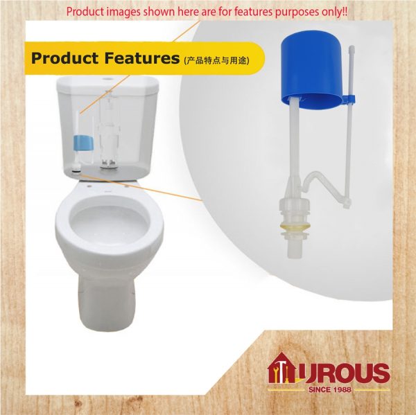 COVA BOTTOM INLET VALVE 1/2" CV4021 - Image 5