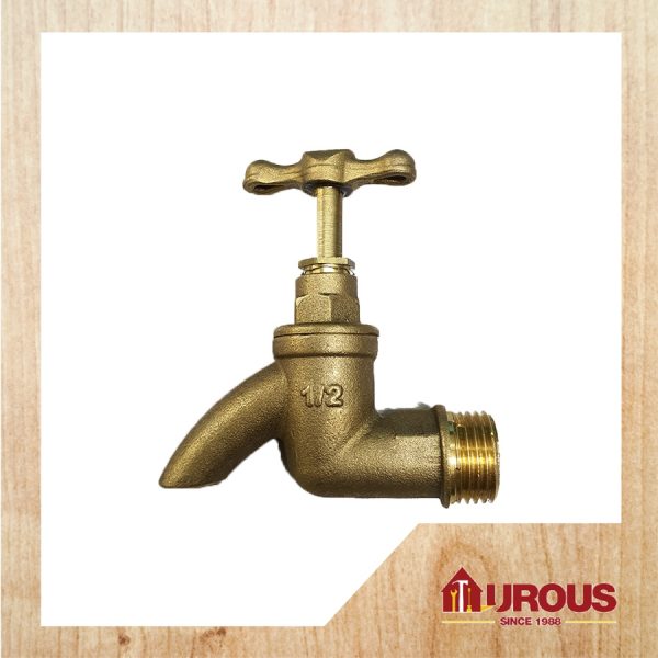 CITY COPPER BRASS BIB TAP L/D 15MM(1/2") (15/180PPB)