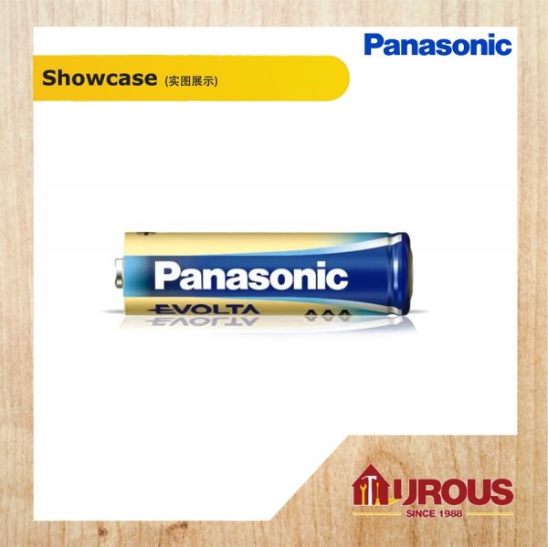PANASONIC 6 PCS "AAA" EVOLTA BATTERY MODEL:LR03EG/6B2F - Image 2