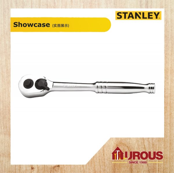 STANLEY 1/2" FULL POLUSH QUICK RELEASE RATCHET 89-819 - Image 2
