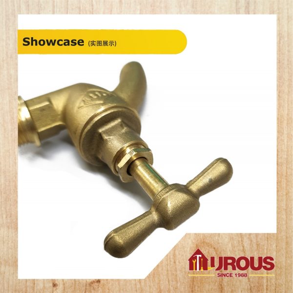 CITY COPPER BS1010 BRASS BIB TAP H/D 15MM(1/2") (12/144PPB) - Image 5