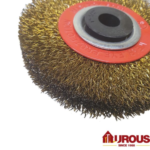 Lion Brass Coated Wheel Brush - Image 3