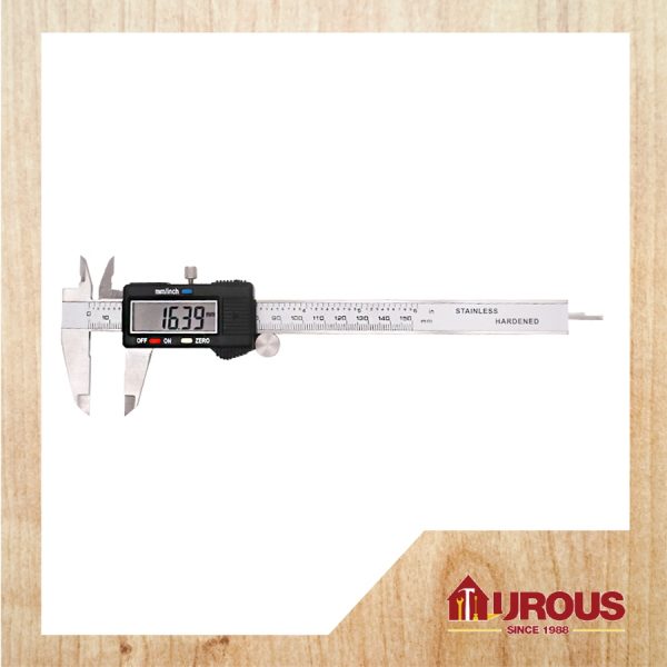 S/S DIGITAL VERNIER CALIPERS PVC MEASUREMENT CASE (0-150MM)