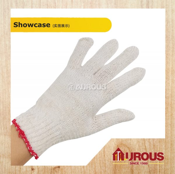 KNITTED COTTON HAND GLOVES #104 - Image 3