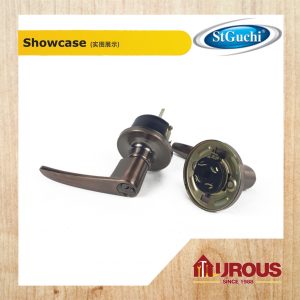 ST GUCHI KEYED EXTERIOR LOCK CYLINDRICAL LEVER SET TUBULAR LEVER (TL8900AC) - Image 3