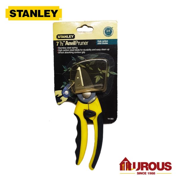 Stanley 7 1/2'' Anvil Pruning Shear 14-303